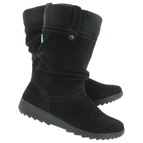 Cougar Womens Vienna Black Suede Waterproof Winter Boots