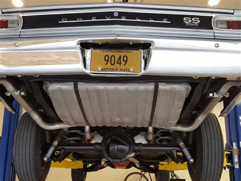 66chevelleundercarriage1 Muscle Car Exhaust Systems