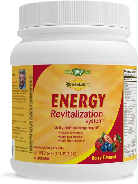 fatigued to fantastic ™ energy revitalization system™ nature s way