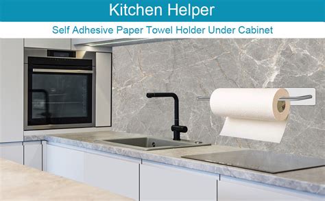 Vanwood Self Adhesive Paper Towel Holder Under Kitchen