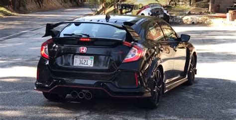 Honda Civic Type R Fk8 Black Honda Civic