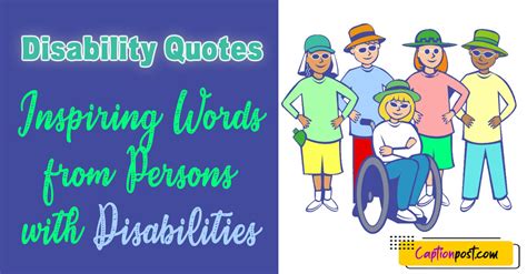 Disability Quotes Inspiring Words From Persons With Disabilities Captionpost