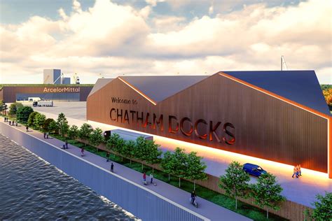Steel Giant Produces Rival Plan For Chatham Docks Nugen Properties