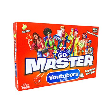 Go Masters Youtubers Edition Game Toys Toy Street Uk
