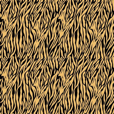 Orange On Black Zebra Stripe Print Seamless Repeat Pattern Background