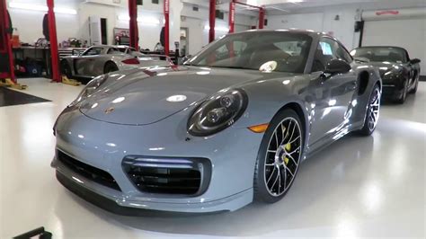 2018 Porsche 911 Turbo S Paint To Sample Nardo Grey Youtube