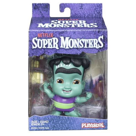 Netflix Super Monsters Frankie Mash Collectible 4 Inch Figure Ages 3