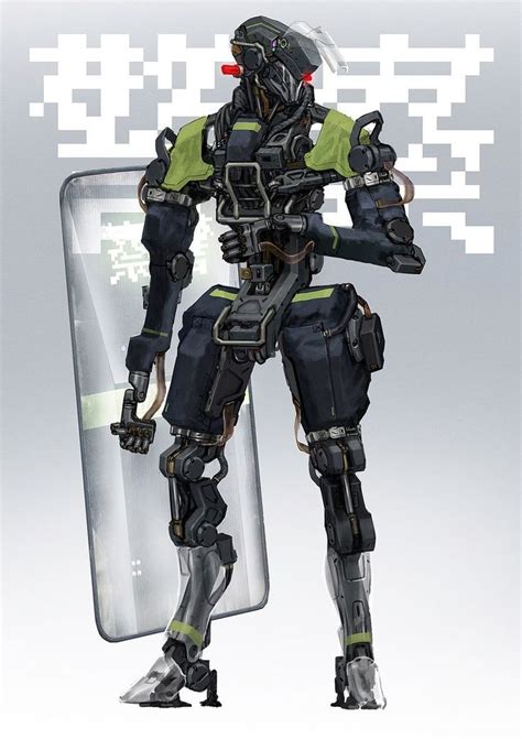 Image Result For Cyberpunk Police Robot Concept Art Armor Concept