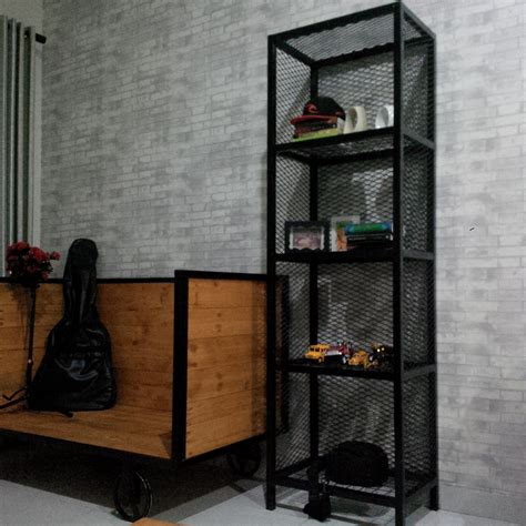 Dapat juga digunakan untuk menyimpan peralatan sekolah yang mudah dijangkau oleh siswa. Jual rak besi - RUMAH LAS | Tokopedia