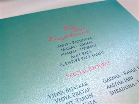Shop online for best designs! Beautiful gradient wedding card idea! #weddingcards #indianweddings #weddinginvites # ...