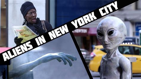 Now use the clone stamp tool (s) to clone parts of the cheeks over the nose. Aliens In NYC - YouTube