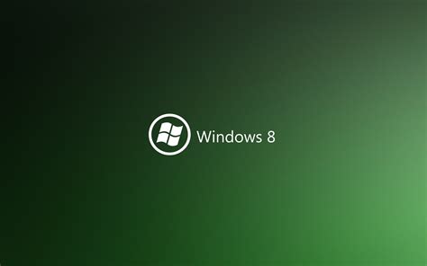 Green Windows 8 Wallpaper Brands And Logos Wallpaper Better