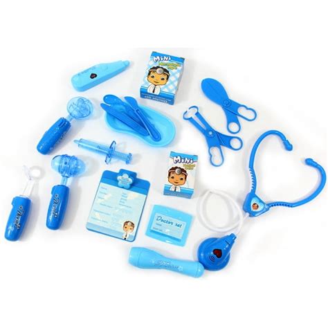 17 Piece Deluxe Doctor Medical Kit Playset With Stethoscope Walmart