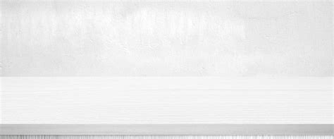 Premium Photo White Wood Table And White Wall Background