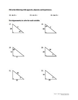 Types of angles types of triangles. Unit 8 Test Right Triangles And Trigonometry Answer Key + My PDF Collection 2021