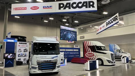 Paccar Groups Hydrogen And Electric Trucks On Display At Ces 2024