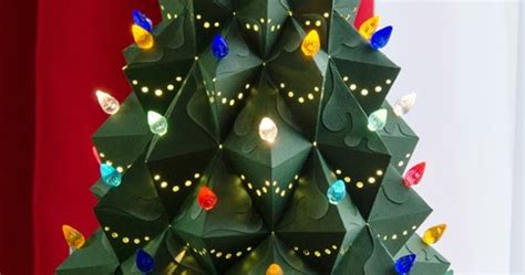 Download Paper Craft Creations: Christmas Heirloom 3D Illuminated Paper/Ceramic Christmas Tree svg