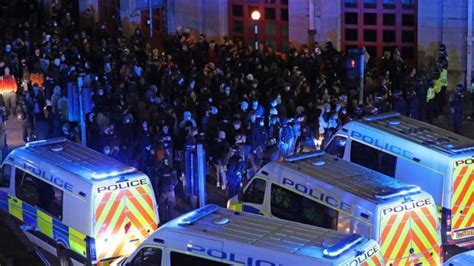 Seven Arrested Following Violent Protest In Bristol That