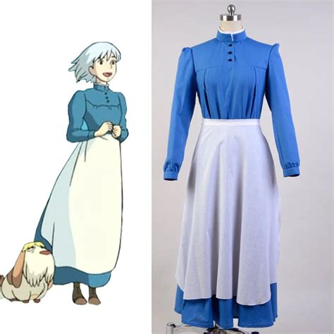 Costumes Howls Moving Castle Sophie Hatter Cosplay Costume Maid Dress