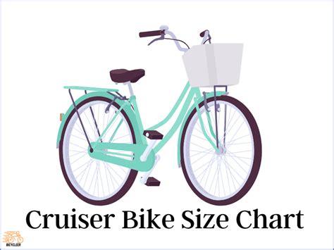 Cruiser Bike Size Chart Bicycleer