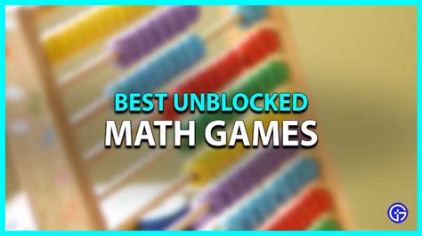 Cool Math Unblocked Games List