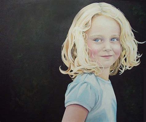 Stunning Hand Painted Portrait By Uk Portrait Artist I Work From