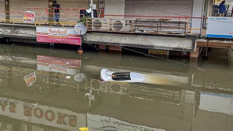 Flood Like Situation In Ahmedabad After Heavy Rainfall