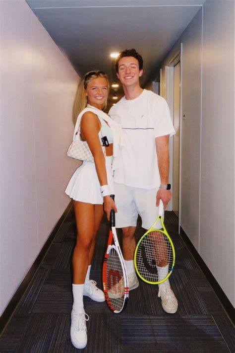 Tennis Player Couple Halloween Costume