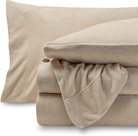 Bare Home Super Soft Fleece Sheet Set Full Size Extra Plush Polar
