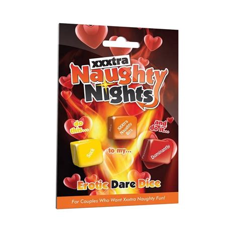 Xxxtra Naughty Nights Dice Dare Game Adult Sex Board Card Games Couples Foreplay 847878001162 Ebay