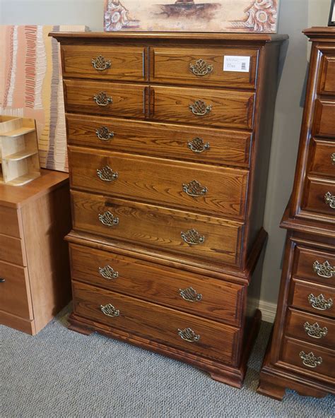 Oak Chest Of Drawers New England Home Furniture Consignment