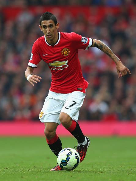 Manchester united's new number 7 angel di maria. Angel Di Maria in Manchester United v Queens Park Rangers ...