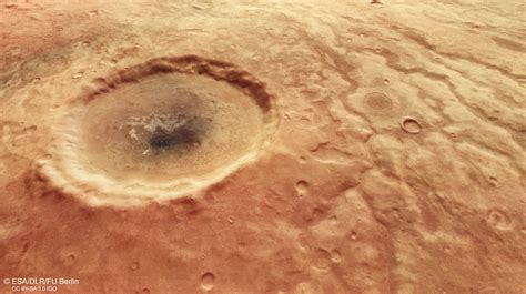 Mars Stares From Eerie Eyeball Like Crater In New Image Space