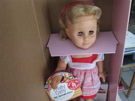 Vintage 1959 Mattel Talking Chatty Cathy 20 Doll In Box 1810666731