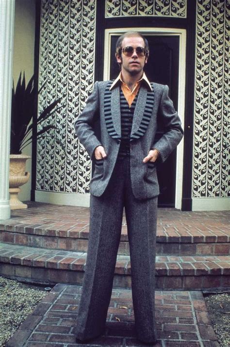 Fervent young thug fans — is there any other kind? 30 Amazing Color Photographs of a Young Elton John in the 1970s ~ Vintage Everyday