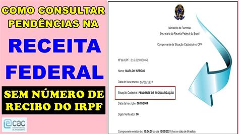 O Fazer Regularizao Do Cpf Na Receita Federal Do Brasil Tutor Suhu
