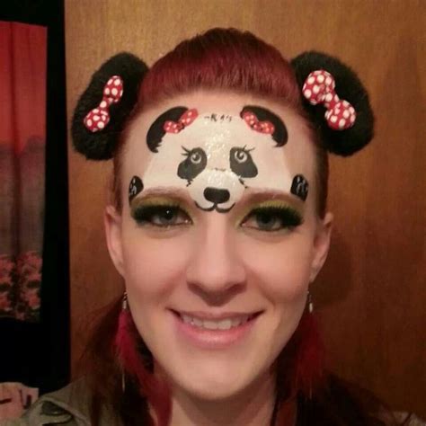 Crafty Panda Halloween Makeup 366 Tech