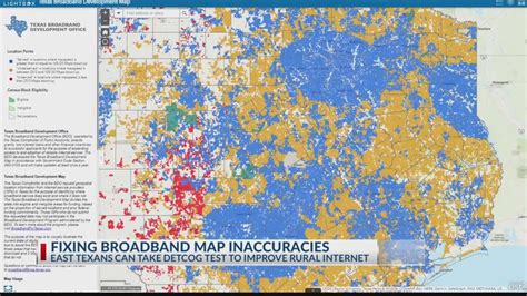 Detcog Surveying To Correct Broadband Map In Deep East Texas Youtube