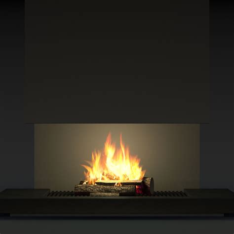 Modern Fireplace 3d Model 19 Fbx 3ds Max Free3d