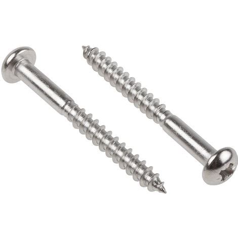 Pour rosace ou plaque des articles en fer traditionnel. Vis bois tete ronde à prix mini