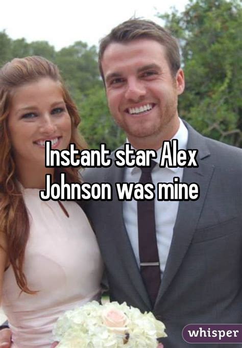 Instant Star Alex Johnson Was Mine