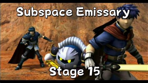 Super Smash Brothers Brawl Subspace Emissary Stage 15 The Wilds I