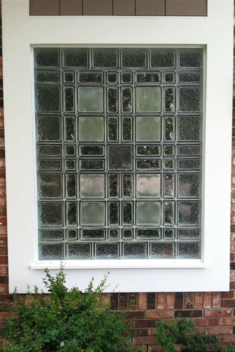 The glass block can be used to make walls and windows, and it allows in light from in addition, glass block walls and windows are known for their excellent security. Garage glass block window with a unique architectural ...