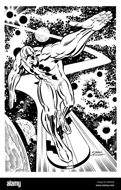 The Silver Surfer Comic Book Cut Out Stock Images And Pictures Alamy