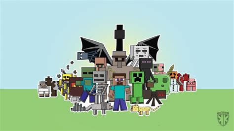 Minecraft Mobs Wallpapers Top Free Minecraft Mobs Backgrounds