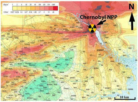 Map Of Chernobyl Disaster Image To U