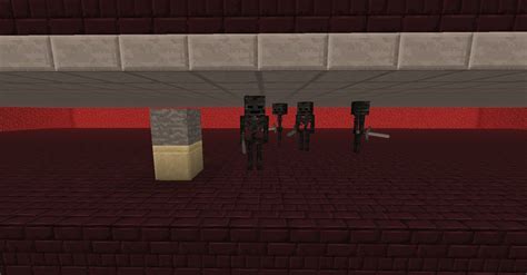 In normal or hard difficulties, some wither skeletons may have the capacity to pick up dropped gear. TIL Wither Skeletons can spawn in 2.5 block gaps : Minecraft