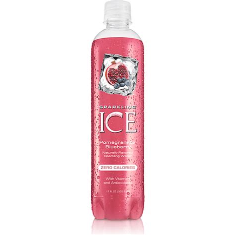 Sparkling Ice Pomegranate Blueberry Sparkling Water 17 Fl Oz Bottle
