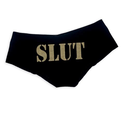 Slut Panties Sexy Funny Slutty Naughty Panties Booty Etsy Israel