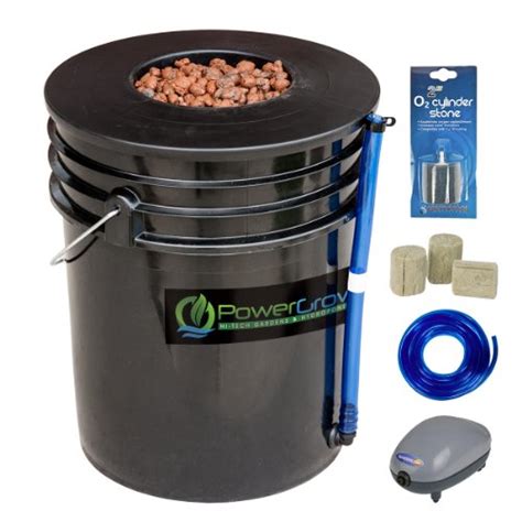 Deep Water Culture Dwc Hydroponic Bucket Kit 5 Gallon 6 Inch With